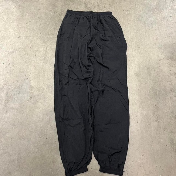 Nike Other - Vintage 90s black tag lined baggy Nike track‎ pants